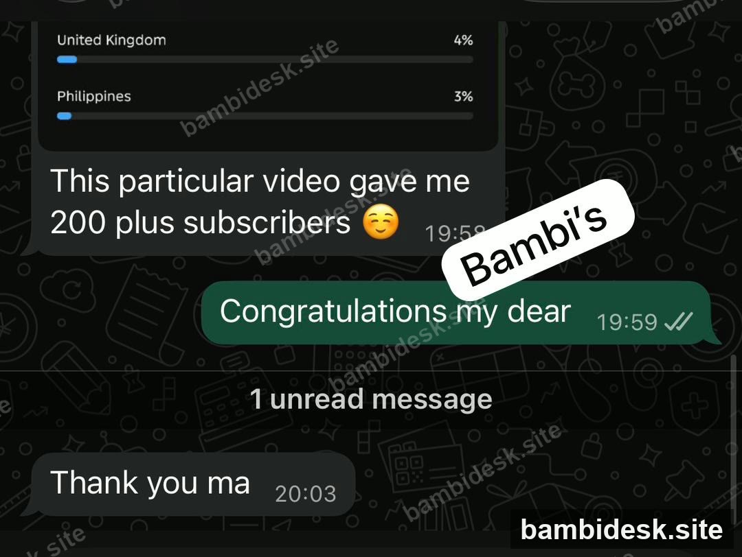 "This particular video gave me 200 plus subscribers"